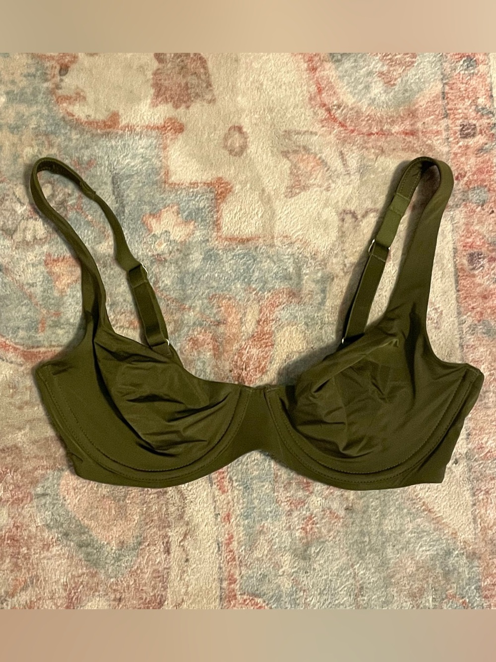 CUUP Olive Green Underwire Bra